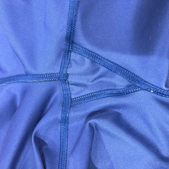 3 PIECES 90s NIKE DRI-FIT CROPPED LEGGINGS  PILATES, YOGO & BARRE CAPRI PANT L - Picture 5 of 11